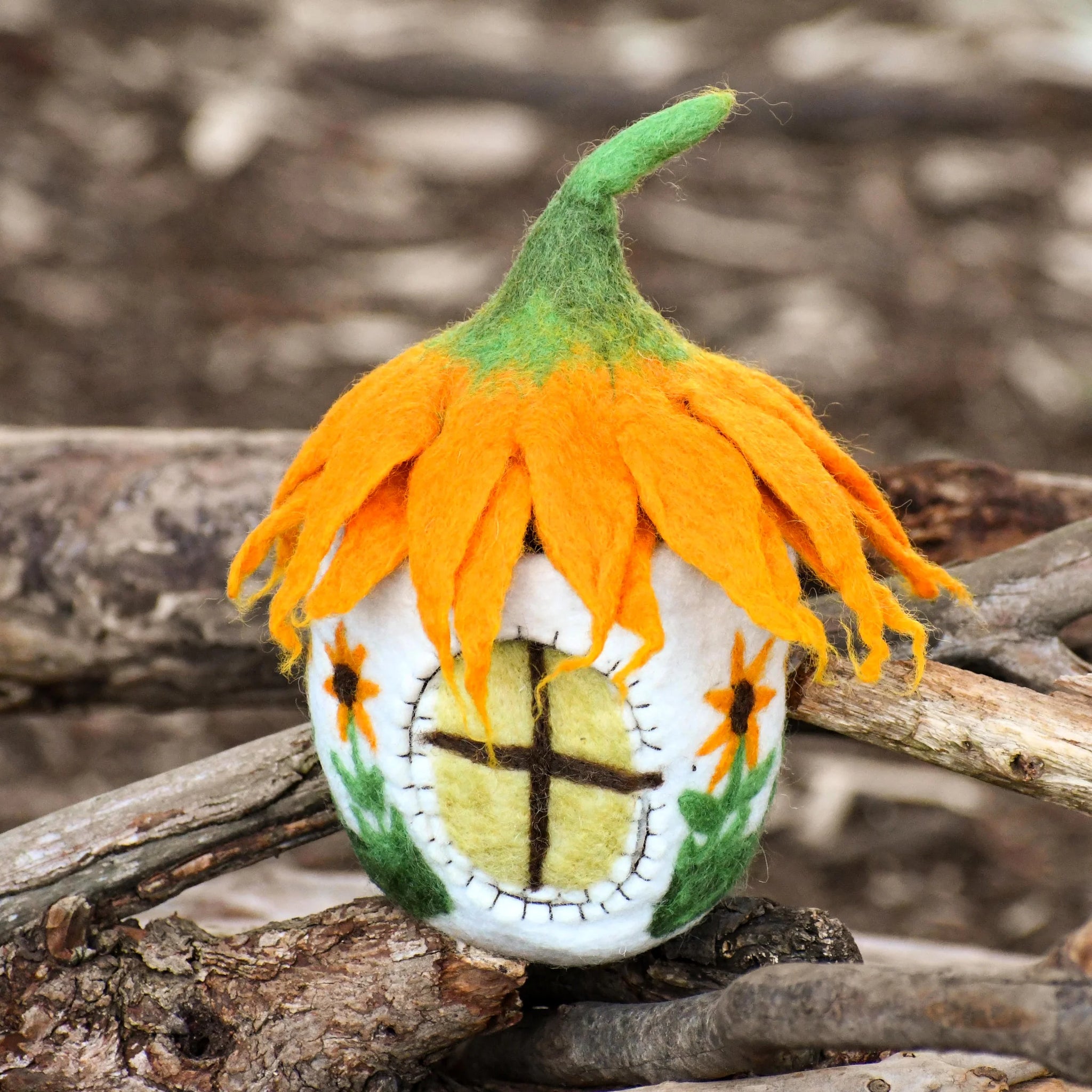 Fairies and Gnomes House - Sunflower - Where The Sidewalk Ends Toy Shop