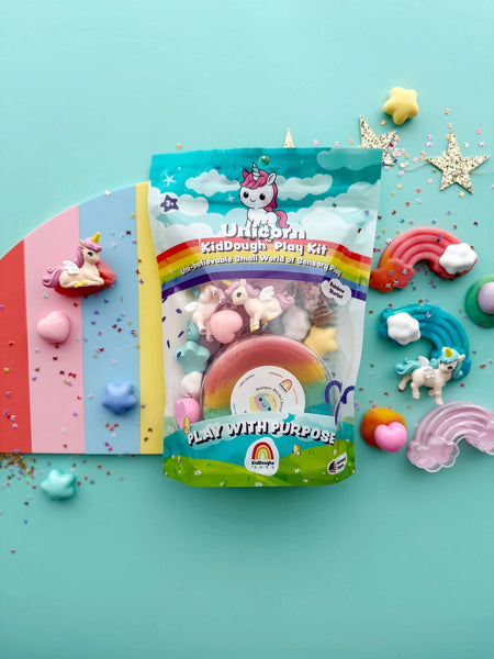 Unicorn Rainbow (Rainbow Sherbet) Kiddough Play Kit