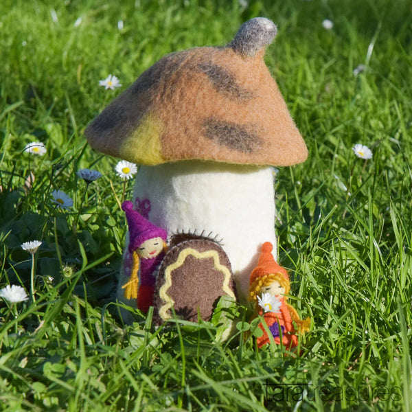 Fairies and Gnomes House - Brown