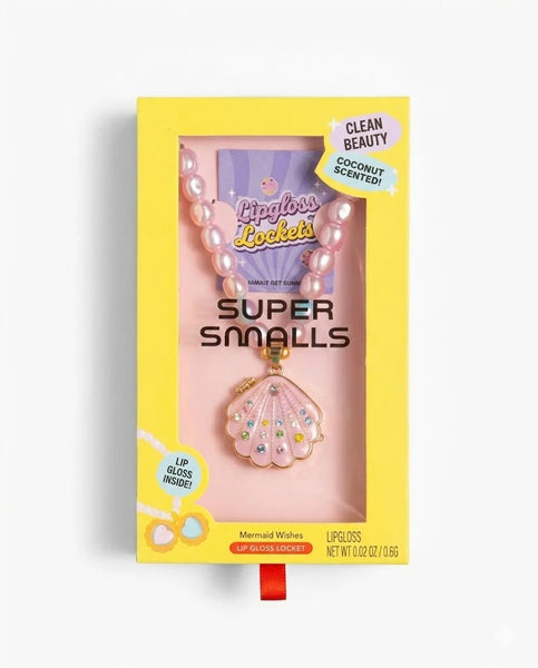 Sparkle Shell Lipgloss Locket - Where The Sidewalk Ends Toy Shop