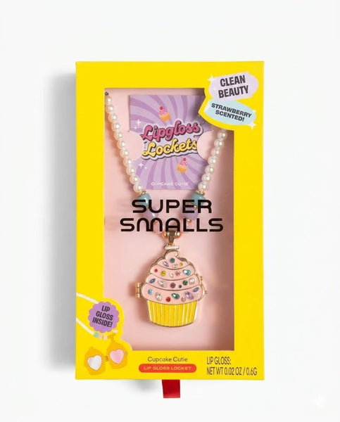 Cupcake Cutie Lipgloss Locket - Where The Sidewalk Ends Toy Shop