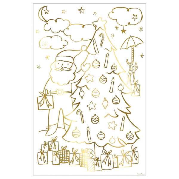 Christmas Colouring Posters X2