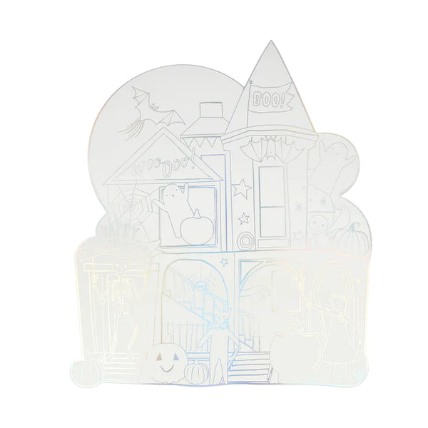 Shaped Halloween Colouring Placemats - Where The Sidewalk Ends Toy Shop