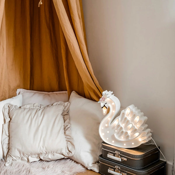 Little Lights Swan Lamp - Where The Sidewalk Ends Toy Shop