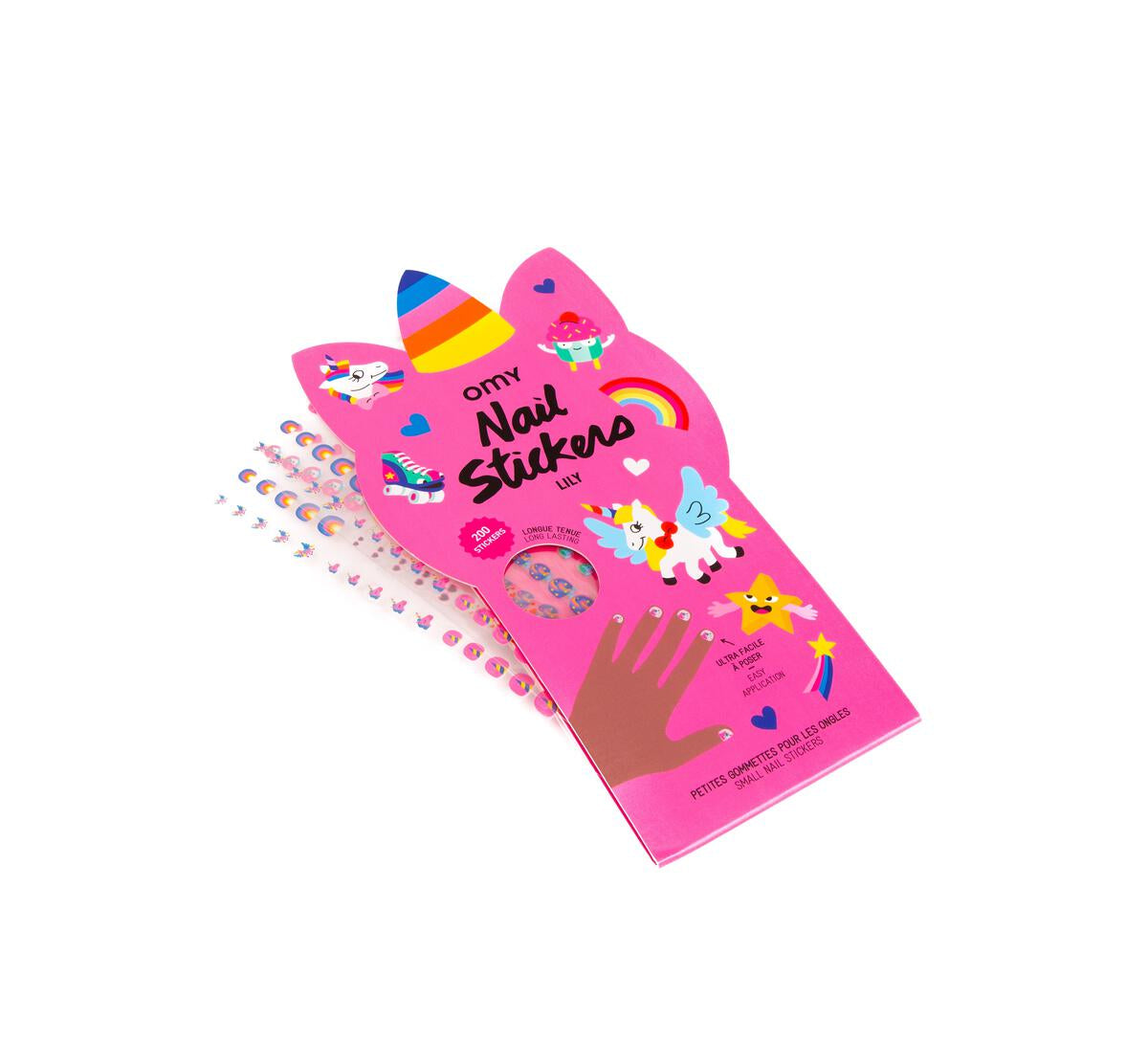 Unicorn Nail Stickers - Where The Sidewalk Ends Toy Shop