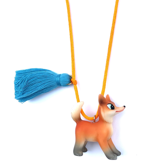 Fierce Fox Necklace - Where The Sidewalk Ends Toy Shop