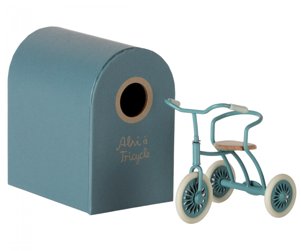 Abri à tricycle, Mouse - Petrol blue - Where The Sidewalk Ends Toy Shop