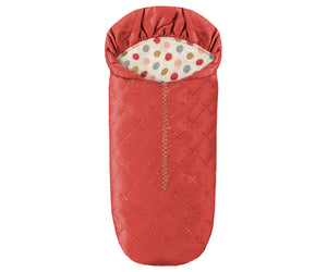 Mouse Sleeping Bag - Red - Where The Sidewalk Ends Toy Shop