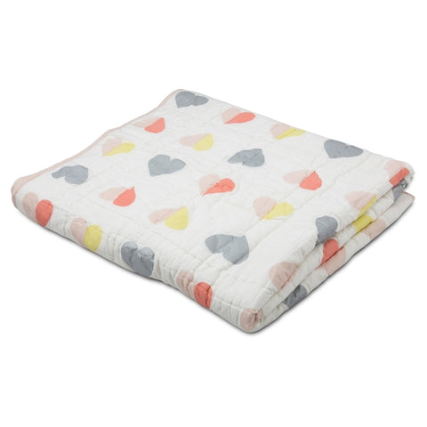 Heart & Frills Tej Baby Quilt - Where The Sidewalk Ends Toy Shop