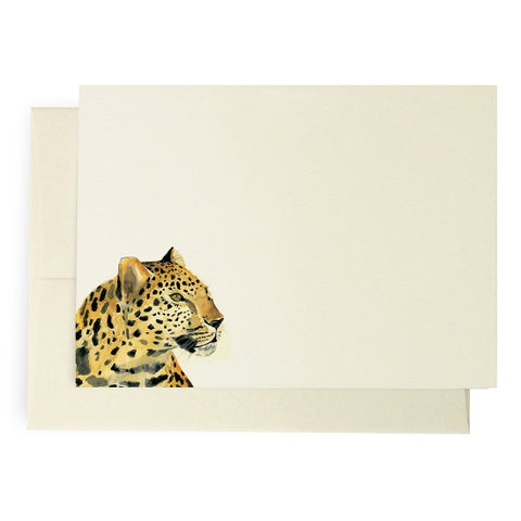 Safari Leopard Note Cards - Where The Sidewalk Ends Toy Shop