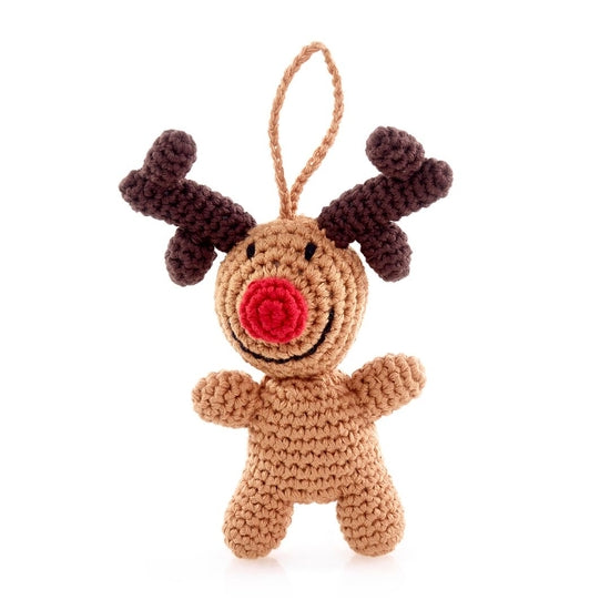 Rudolph Ornament - Where The Sidewalk Ends Toy Shop