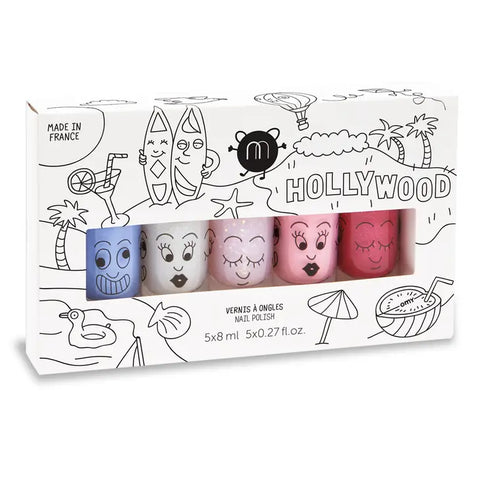 Set of 5 Nail Polishes - Where The Sidewalk Ends Toy Shop