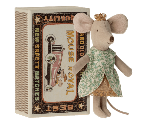 Princess Mouse, Little Sister in Matchbox - Where The Sidewalk Ends Toy Shop