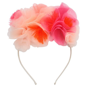 Pink Floral Headband - Where The Sidewalk Ends Toy Shop
