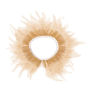 Peach Feather Capelet - Where The Sidewalk Ends Toy Shop