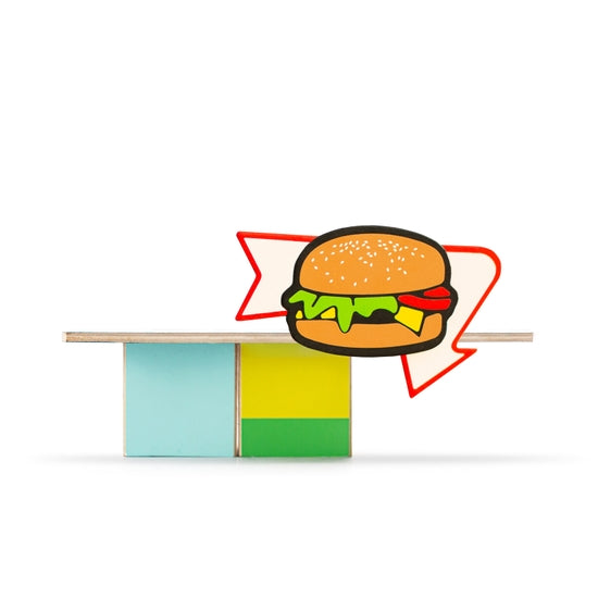 Burger Food Shack - Where The Sidewalk Ends Toy Shop