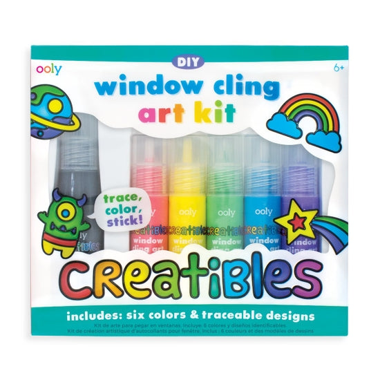 Creatibles DIY Window Cling Art Kit - Where The Sidewalk Ends Toy Shop