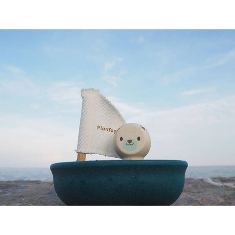 Sailing Boat - Polar Bear - Where The Sidewalk Ends Toy Shop