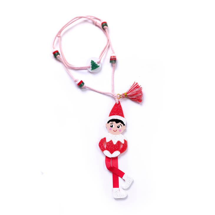 Christmas Elf Necklace - Where The Sidewalk Ends Toy Shop