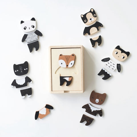 Mix & Match Animal Tiles - Where The Sidewalk Ends Toy Shop