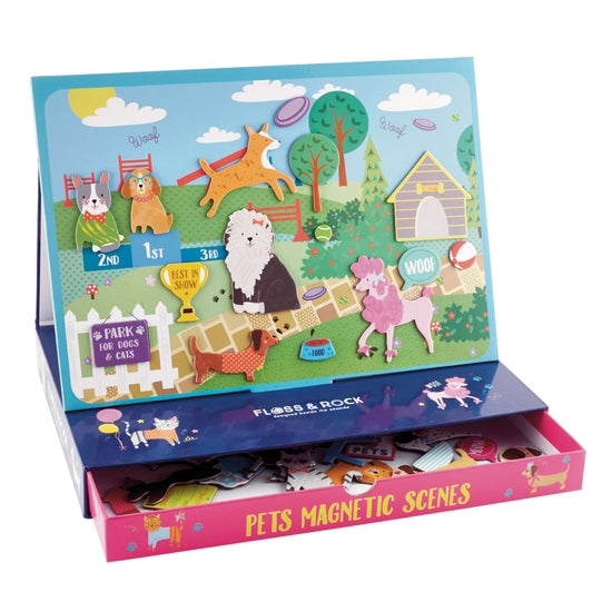 Pets Magnetic Play Scenes - Where The Sidewalk Ends Toy Shop