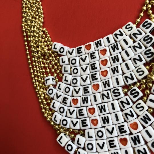 Love Wins Necklace - Where The Sidewalk Ends Toy Shop