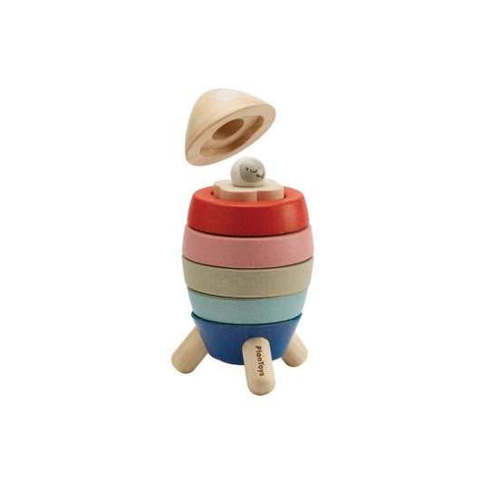 Stacking Rocket - Orchard Series - Where The Sidewalk Ends Toy Shop