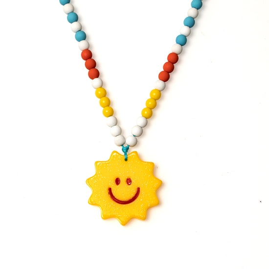 Happy Sun Necklace - Where The Sidewalk Ends Toy Shop
