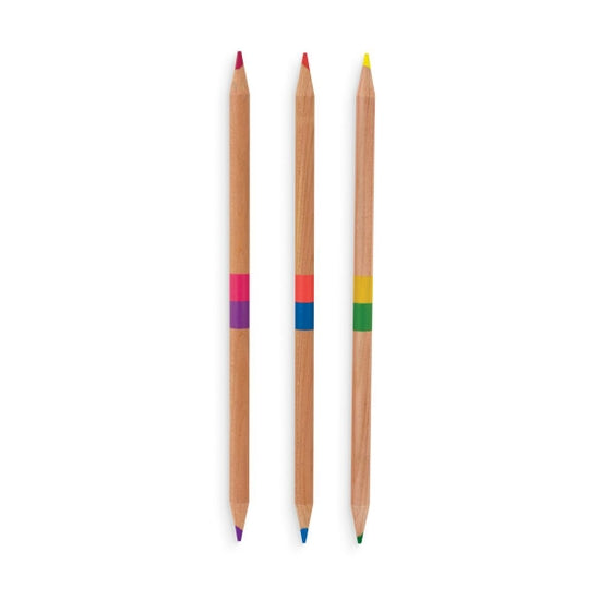 2 of a Kind Double Ended Colored Pencils - Where The Sidewalk Ends Toy Shop