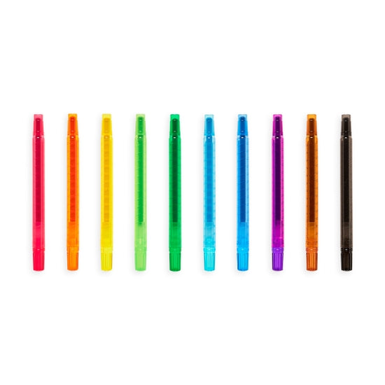 Yummy Yummy Scented Twist Up Crayons - Where The Sidewalk Ends Toy Shop