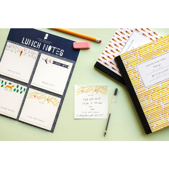 Lunch Notes - Set of 4 Notepads - Where The Sidewalk Ends Toy Shop