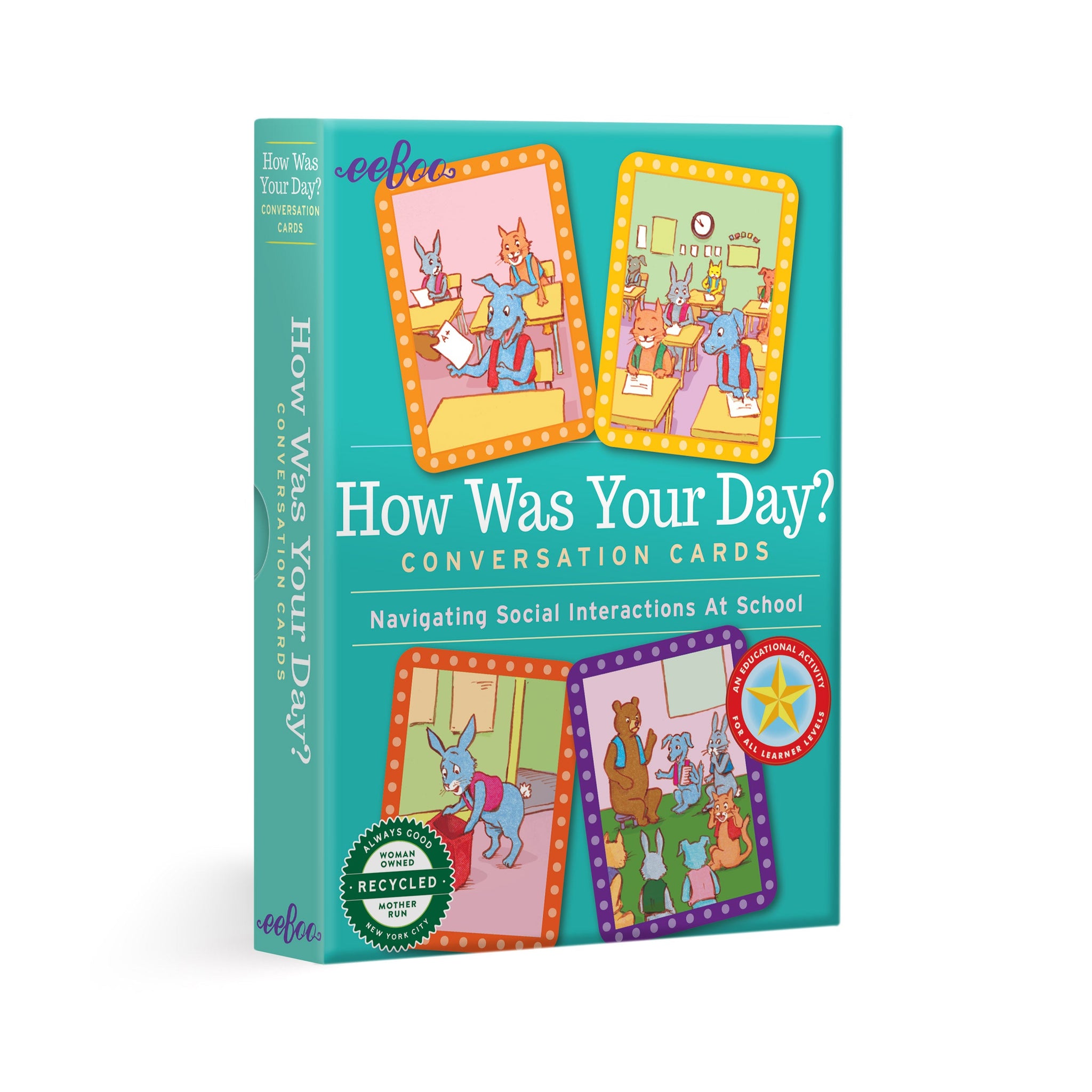 How Was Your Day? Conversation Cards - Where The Sidewalk Ends Toy Shop