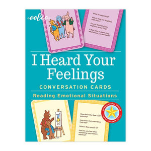 I Heard Your Feelings Conversation Cards - Where The Sidewalk Ends Toy Shop