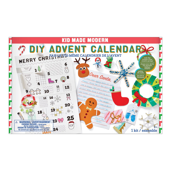 Kid Made Modern DIY Advent Calendar - Where The Sidewalk Ends Toy Shop