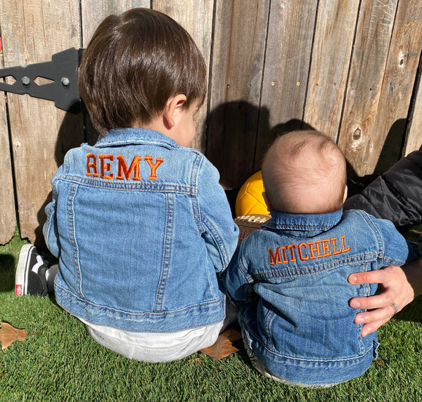 ACME Gifts Denver Personalized Denim Jacket - Where The Sidewalk Ends Toy Shop