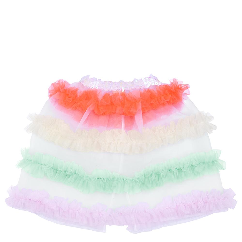Neon Ruffle Capelet - Where The Sidewalk Ends Toy Shop