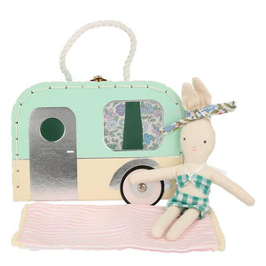 Caravan Bunny Mini Suitcase Doll - Where The Sidewalk Ends Toy Shop