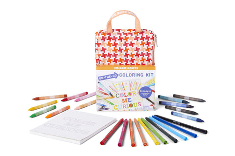 Kid Made Modern On-The-Go Coloring Kit - Where The Sidewalk Ends Toy Shop