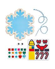DIY Ornament Kit - Snowflake - Where The Sidewalk Ends Toy Shop