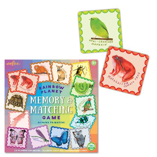Rainbow Planet Memory & Matching Game - Where The Sidewalk Ends Toy Shop