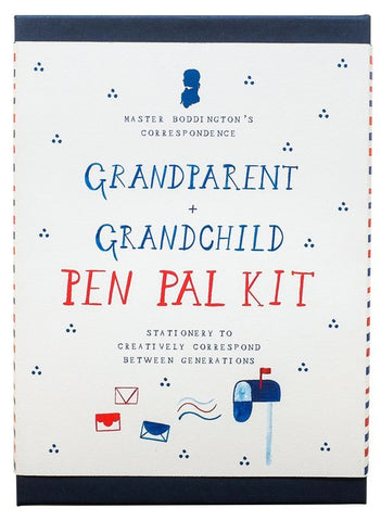 Grandparent & Grandchild Pen Pal Kit - Correspondence Box - Where The Sidewalk Ends Toy Shop