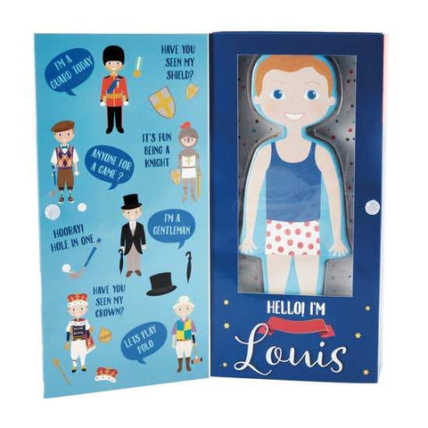 Louis Magnetic Dress Up Character - Where The Sidewalk Ends Toy Shop