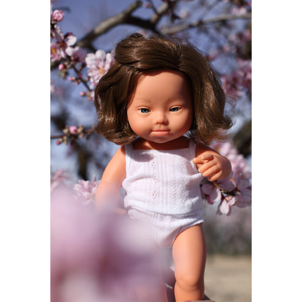 Vanessa Doll- Girl with Down Syndrome - Where The Sidewalk Ends Toy Shop