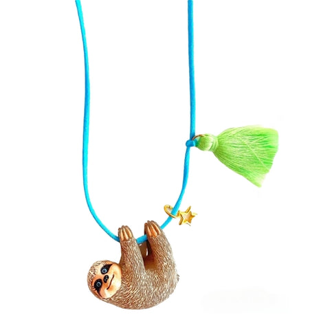 "Sleepy Sloth" Necklace - Where The Sidewalk Ends Toy Shop