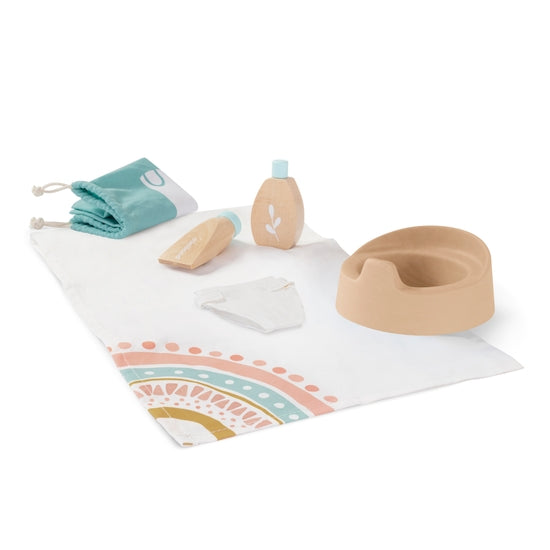 Doll Wooden Care Set - Where The Sidewalk Ends Toy Shop