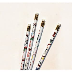 Doggies Pencils -  Set of 4 - Where The Sidewalk Ends Toy Shop
