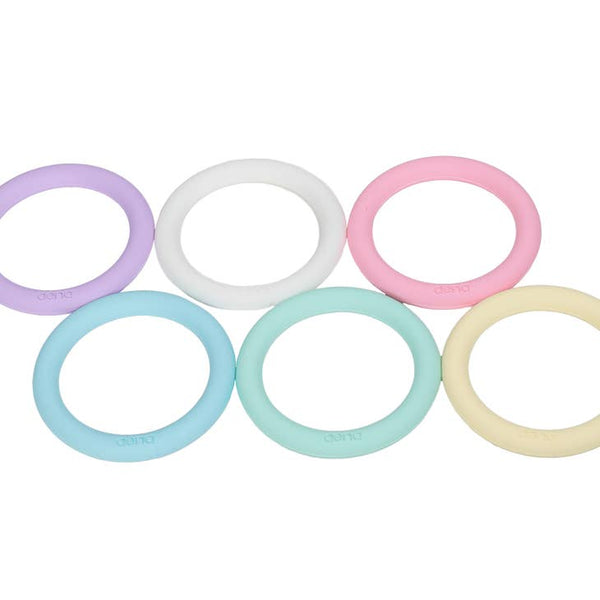 6 Pastel Rings - Where The Sidewalk Ends Toy Shop