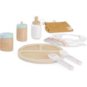 Wooden Doll Feeding Set - Where The Sidewalk Ends Toy Shop