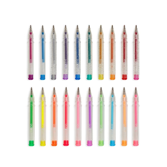 Mini Doodlers Fruity Scented Gel Pens - Set of 20 - Where The Sidewalk Ends Toy Shop