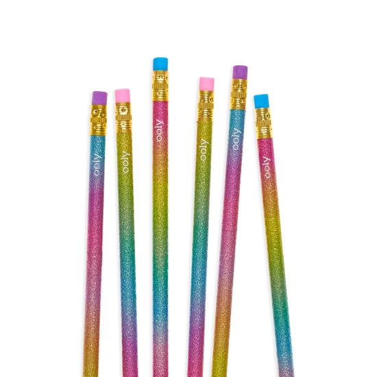 Oh My Glitter! Graphite Pencils - Where The Sidewalk Ends Toy Shop